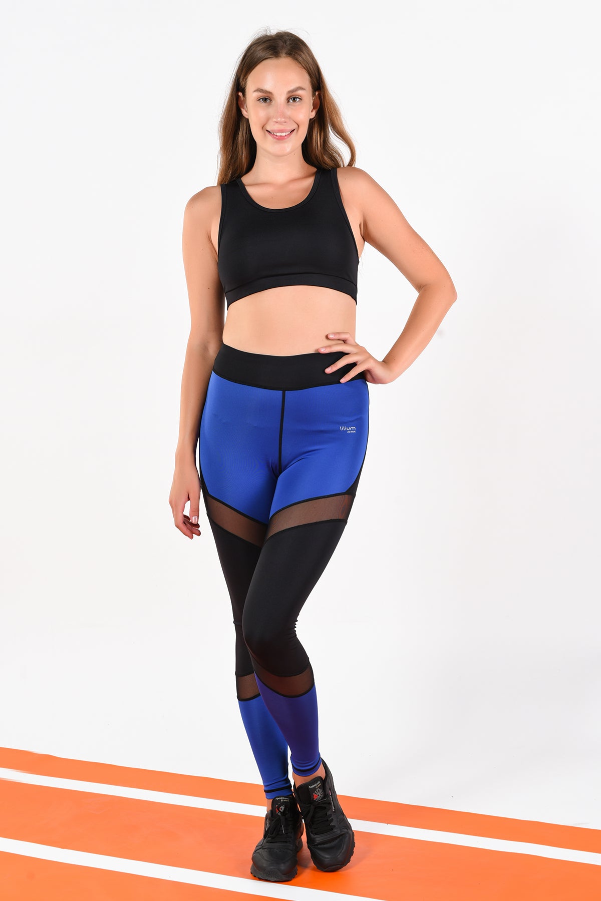 Karma Design Blue & Mesh Active Sportswear for Women