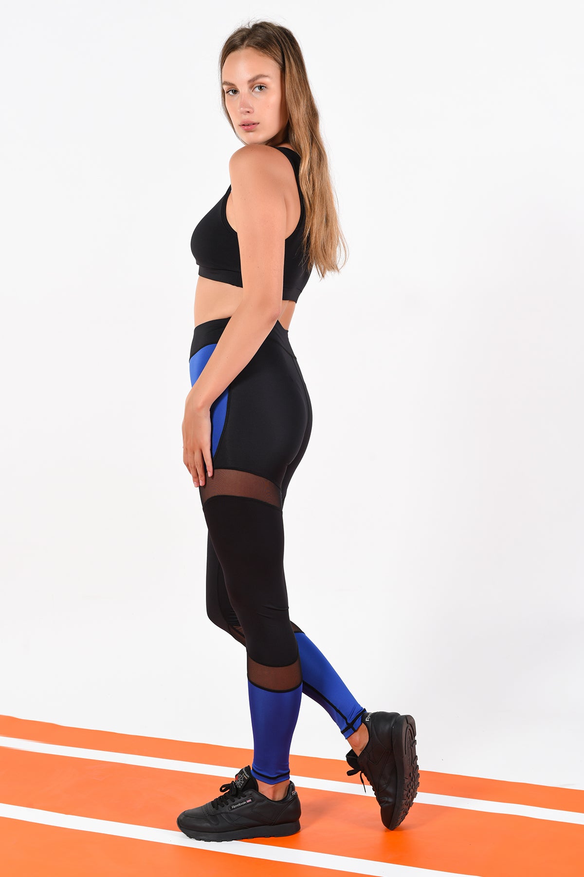 Karma Design Blue & Mesh Active Sportswear for Women